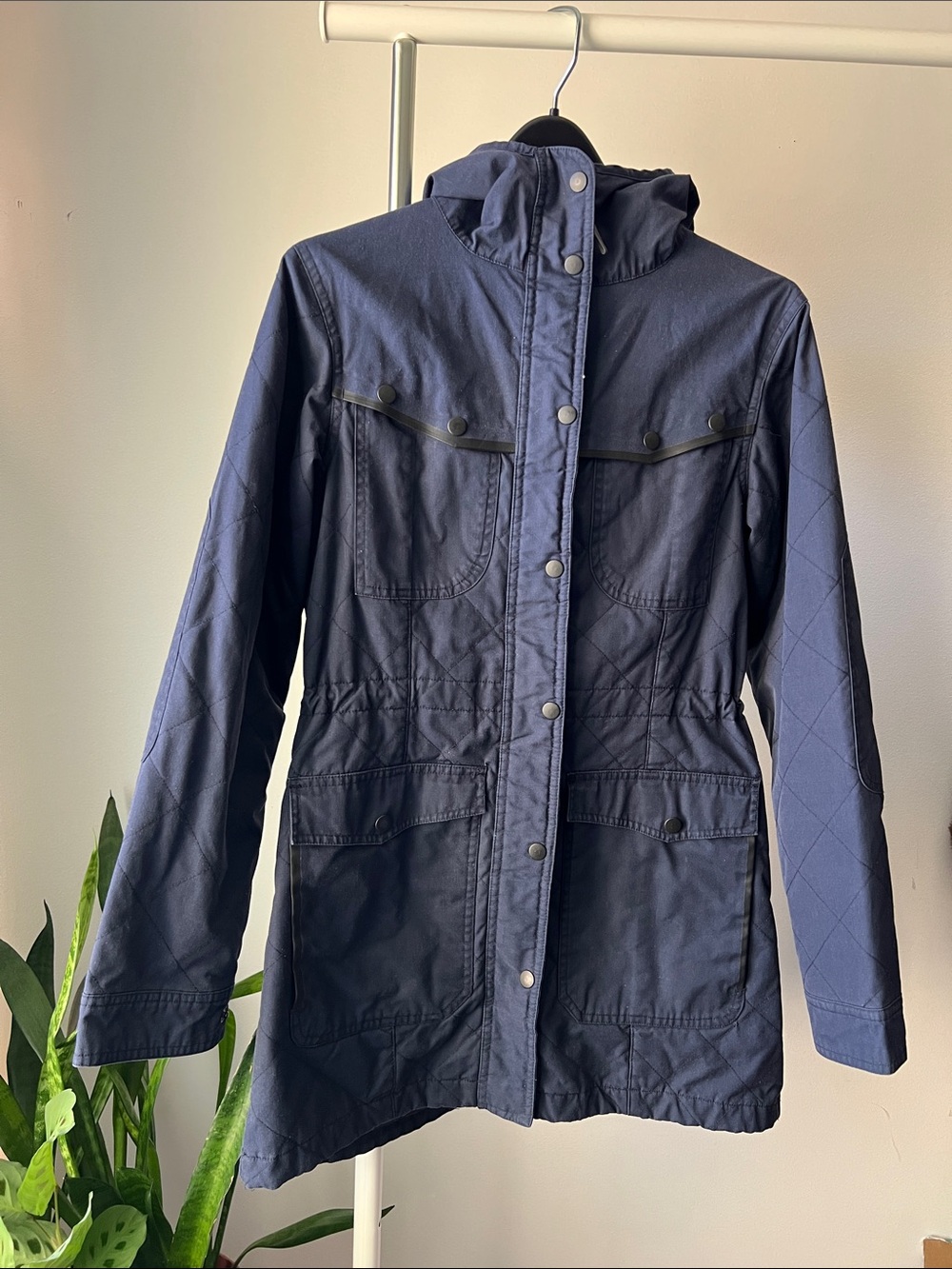 cotopaxi Navy Hooded Utility Parka